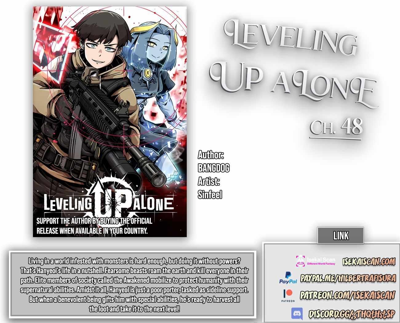 Read Leveling Up Alone EN Manga Online