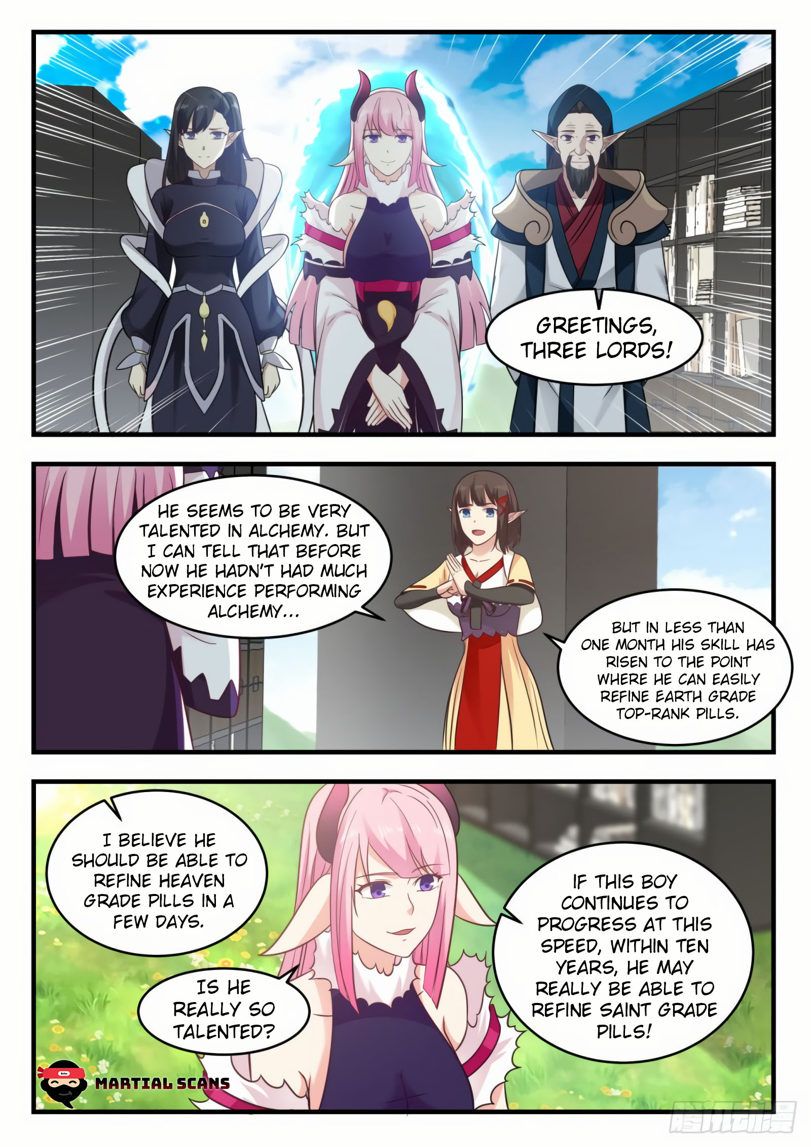 Read Martial Peak EN Manga Online
