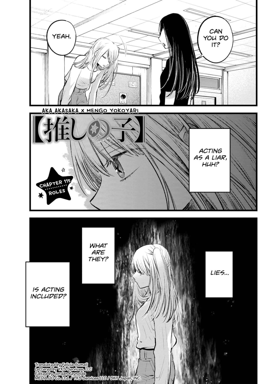 Read Oshi no Ko EN Manga Online