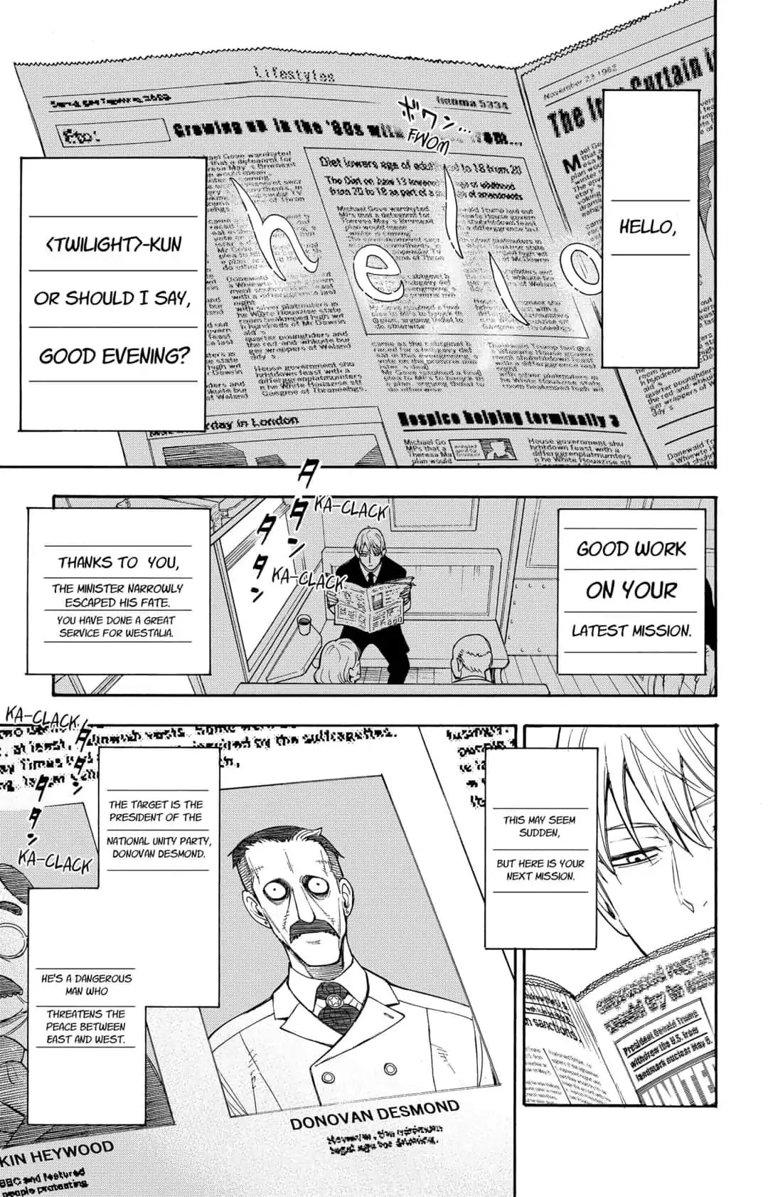Read SPY x FAMILY EN Manga Online