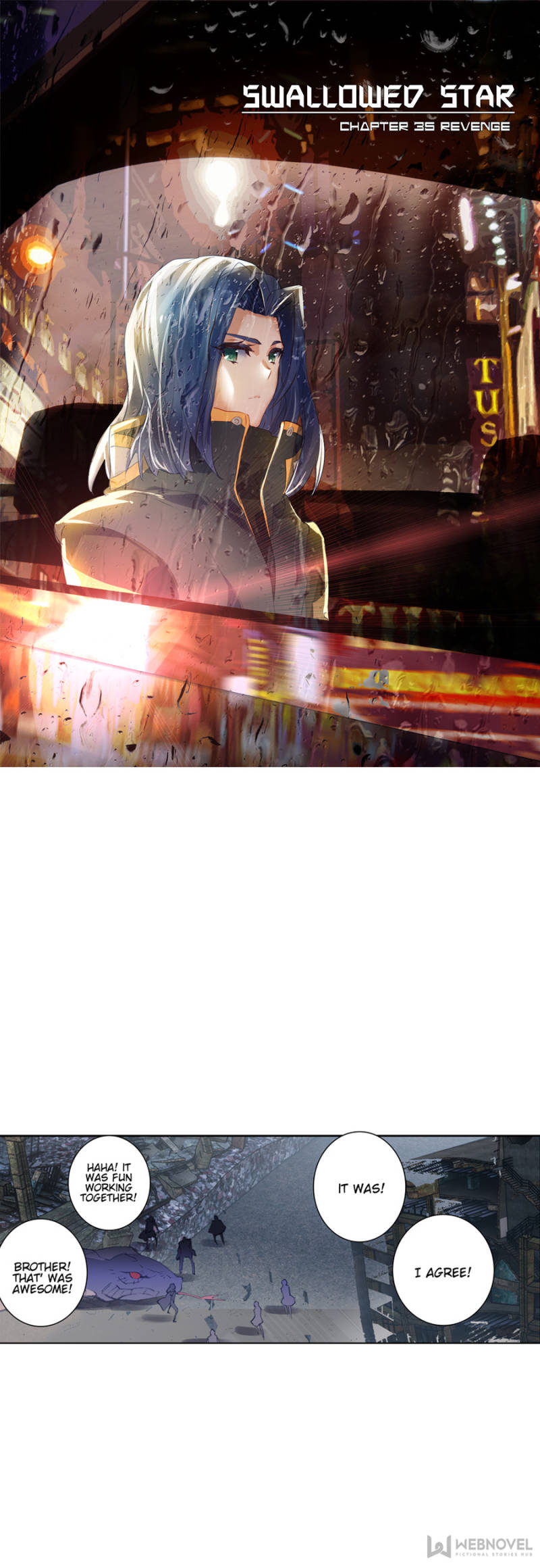 Read Swallowed Star EN Manga Online