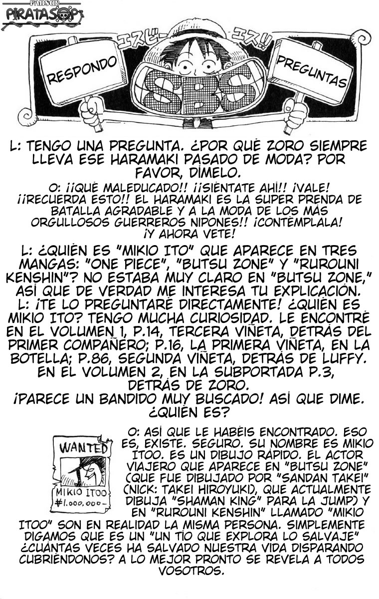 Read One Piece ES Manga Online