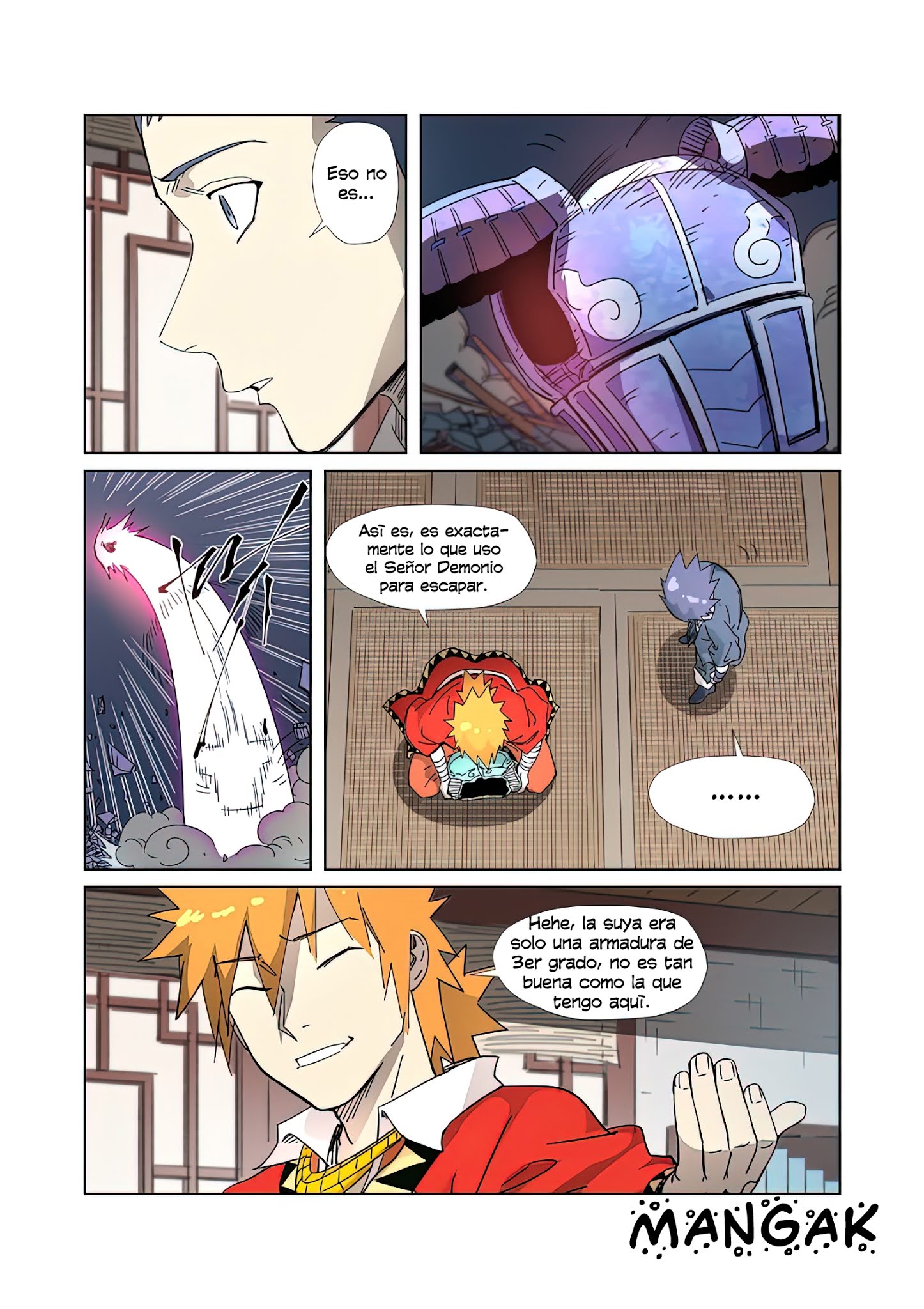 Read Tales of Demons and Gods ES Manga Online