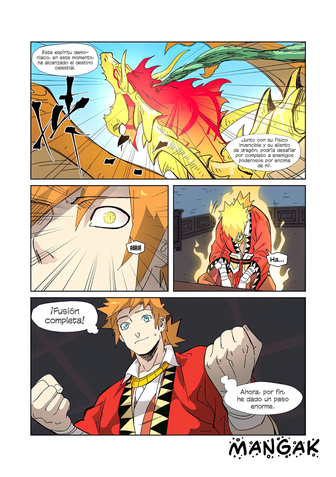 Read Tales of Demons and Gods ES Manga Online