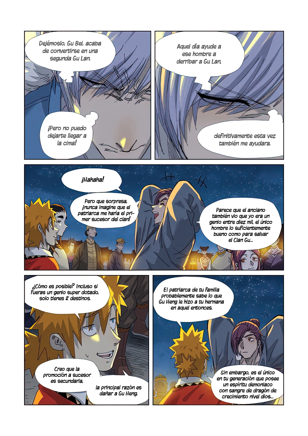 Read Tales of Demons and Gods ES Manga Online
