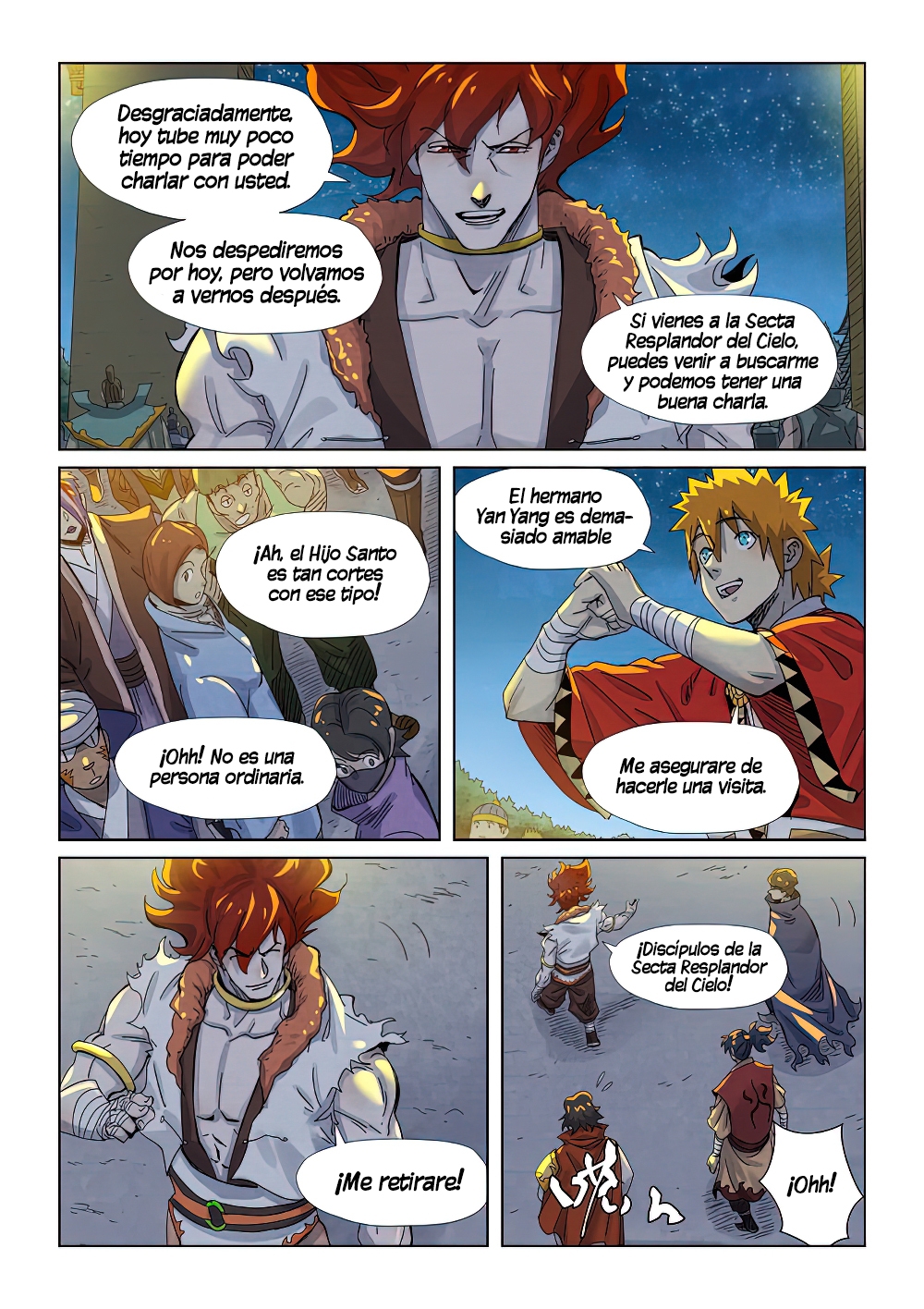 Read Tales of Demons and Gods ES Manga Online