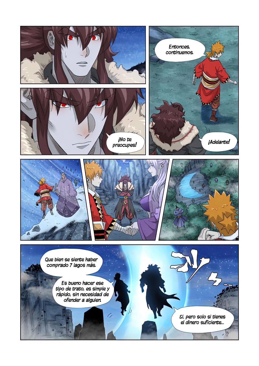 Read Tales of Demons and Gods ES Manga Online