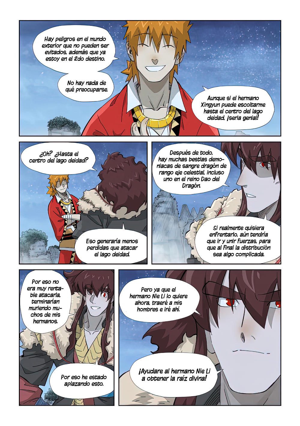 Read Tales of Demons and Gods ES Manga Online