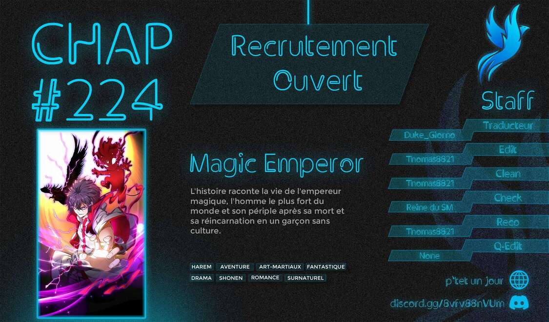 Read Magic Emperor FR Manga Online