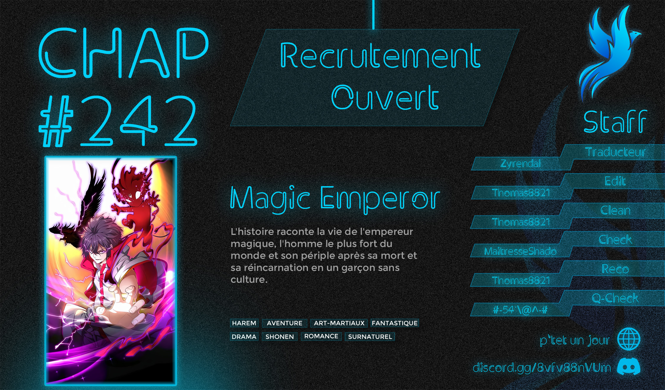 Read Magic Emperor FR Manga Online