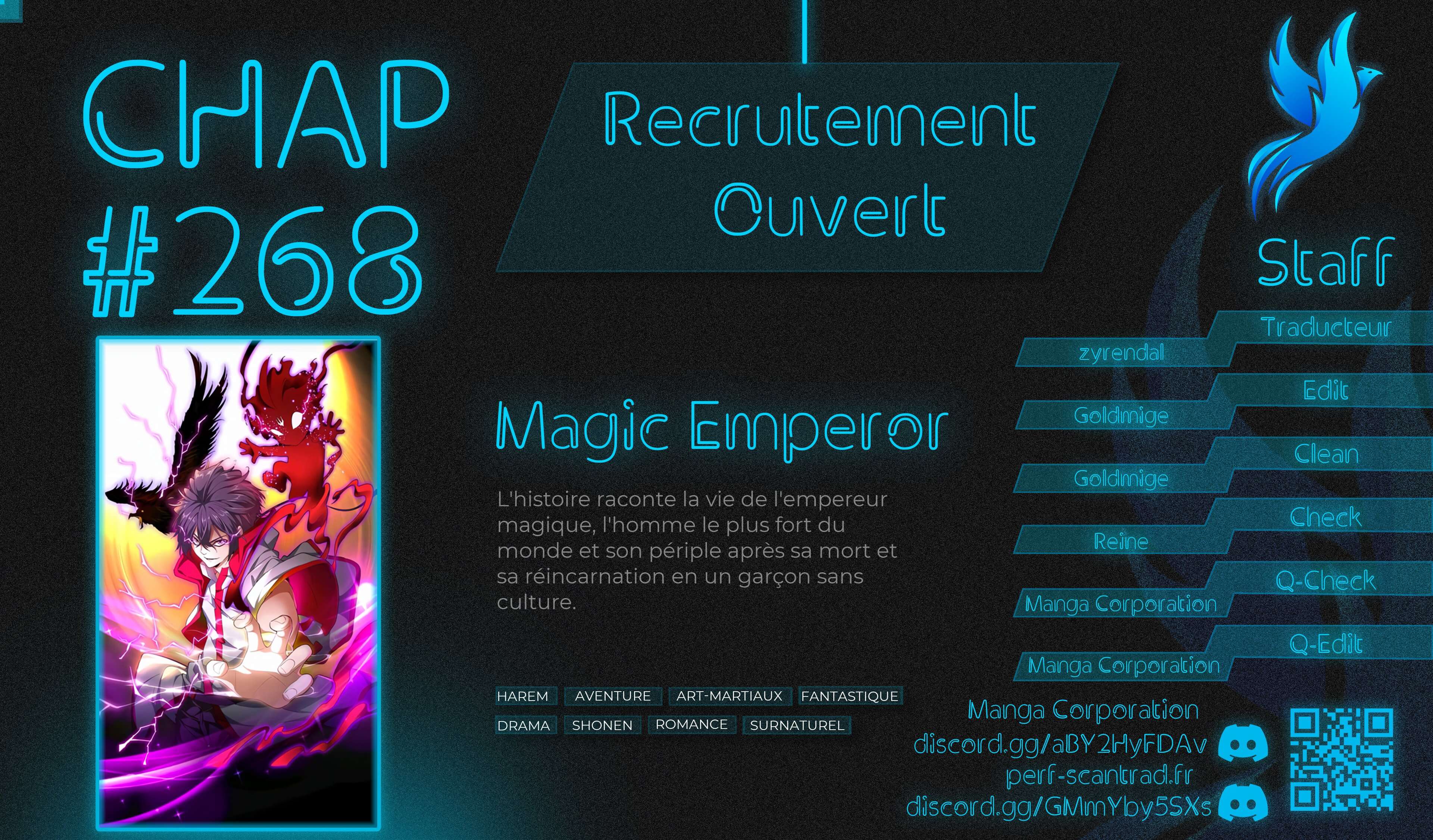 Read Magic Emperor FR Manga Online
