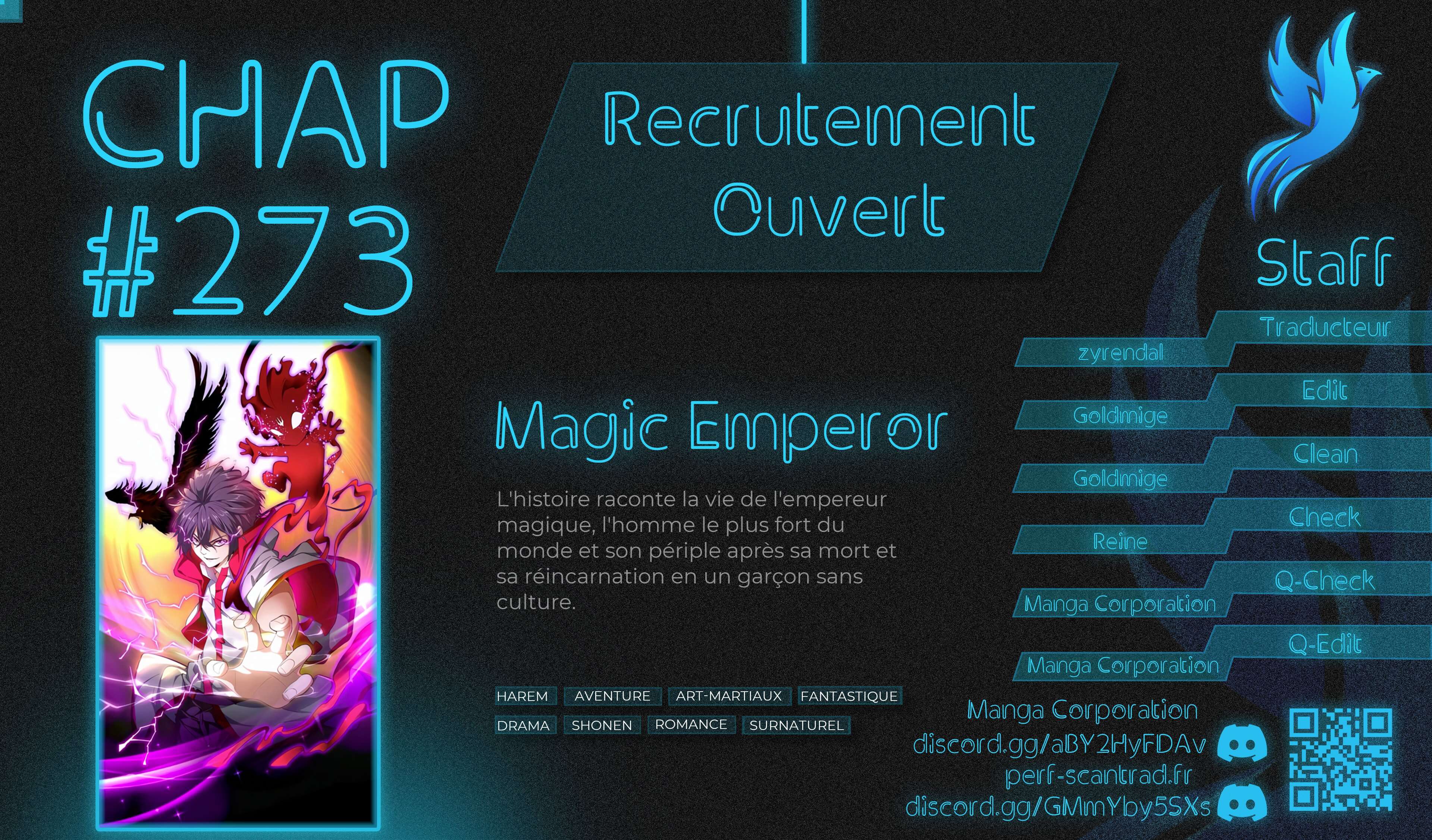 Read Magic Emperor FR Manga Online