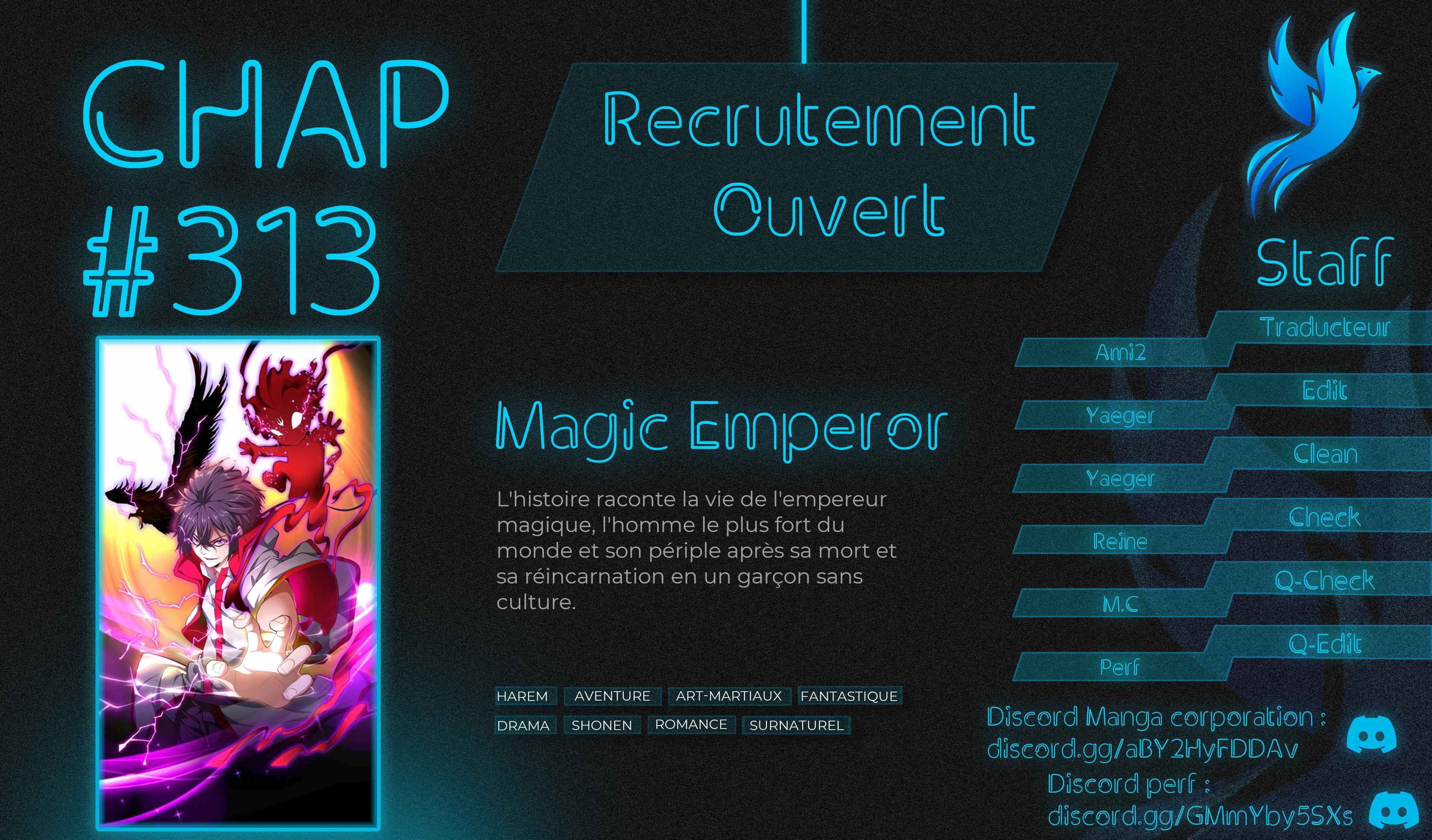 Read Magic Emperor FR Manga Online