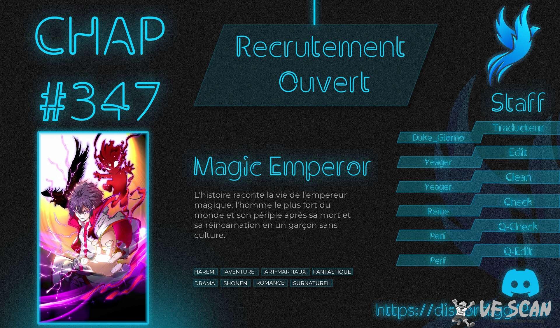 Read Magic Emperor FR Manga Online