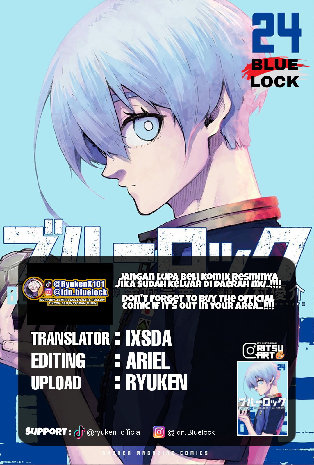 Read Blue Lock ID Manga Online