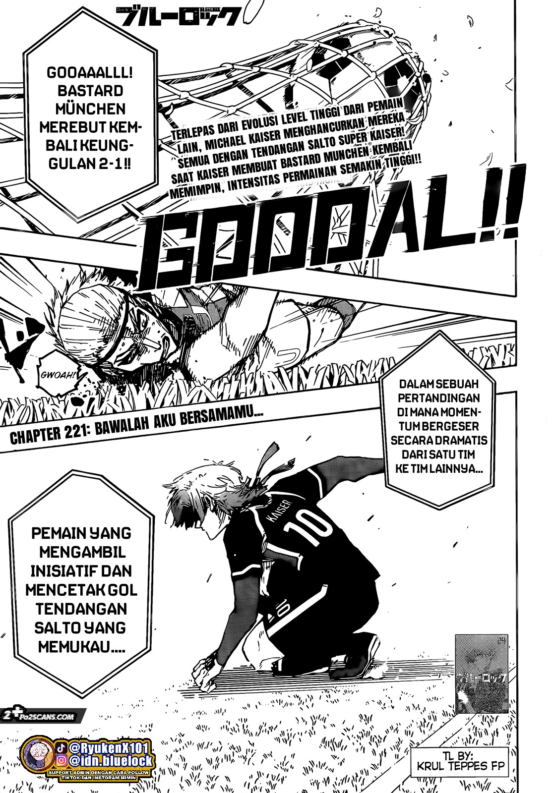 Read Blue Lock ID Manga Online