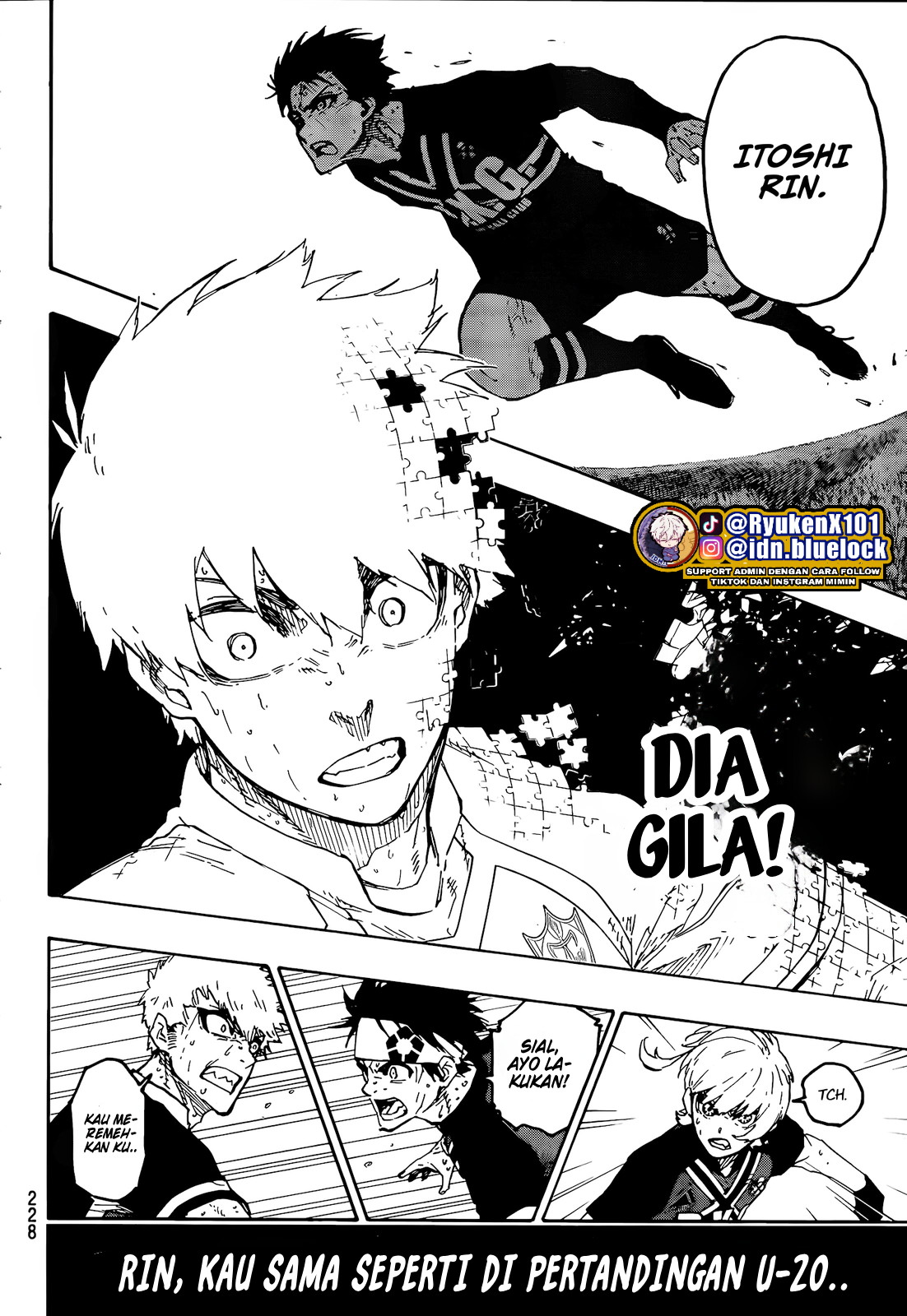 Read Blue Lock ID Manga Online