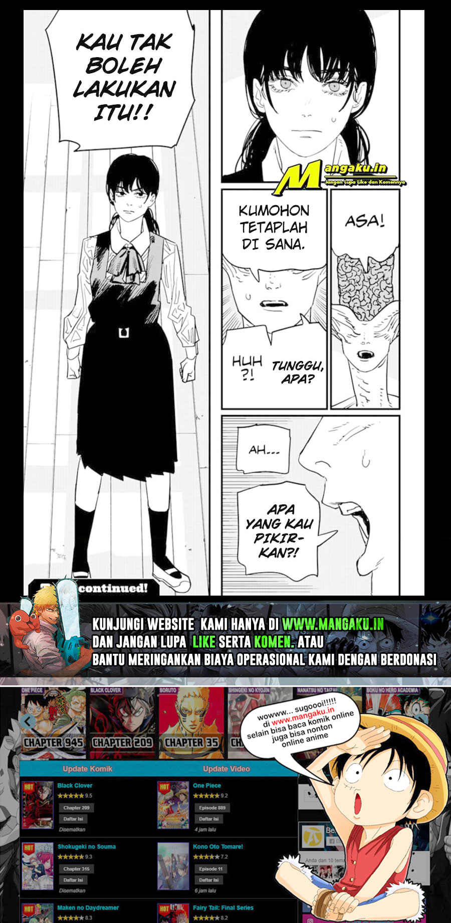 Read Chainsaw man ID Manga Online