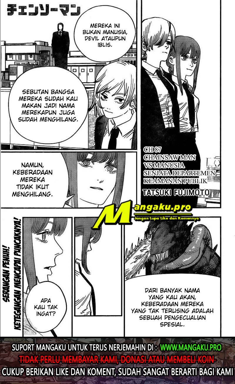 Read Chainsaw man ID Manga Online