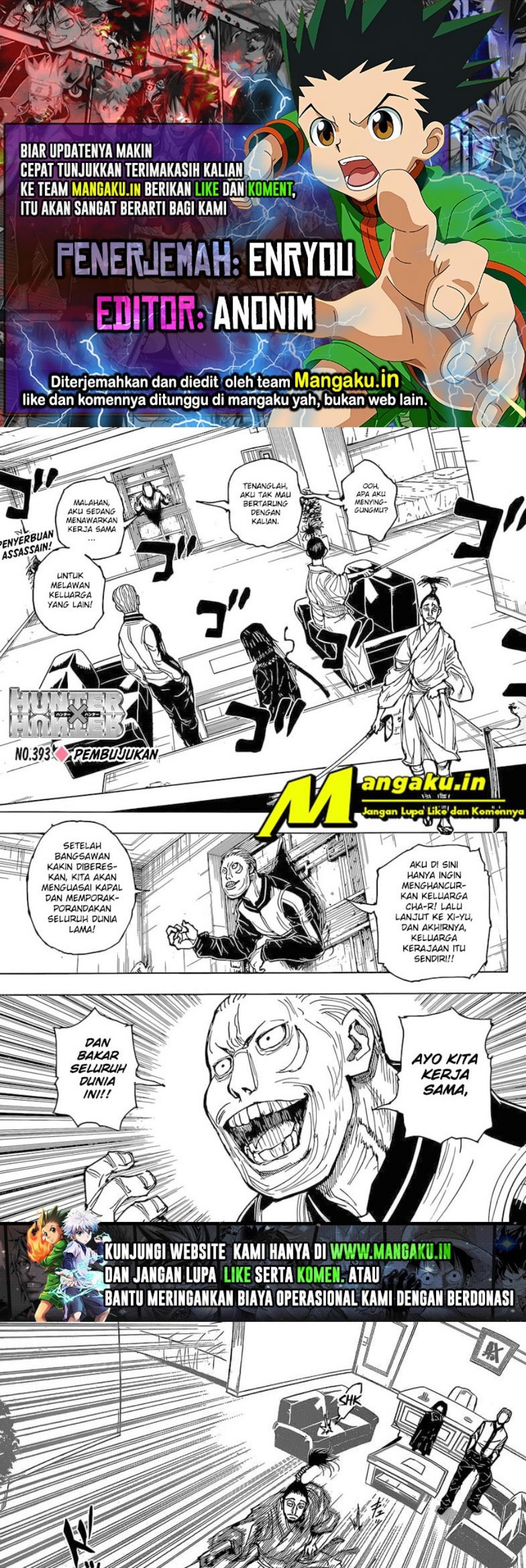 Read Hunter x Hunter ID Manga Online