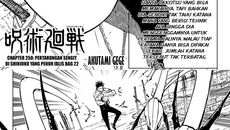 Read Jujutsu Kaisen ID Manga Online
