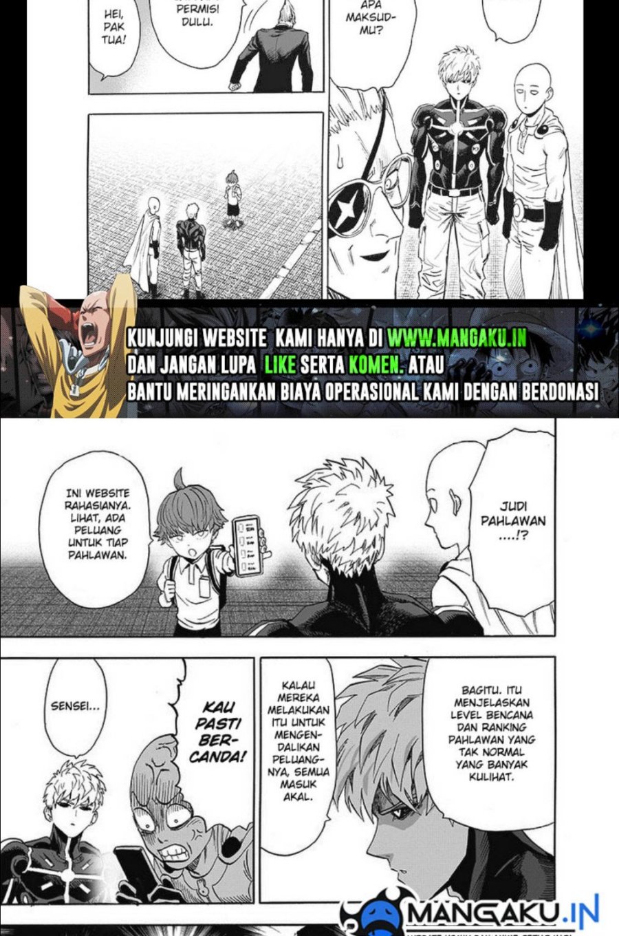 Read One Punch-Man ID Manga Online
