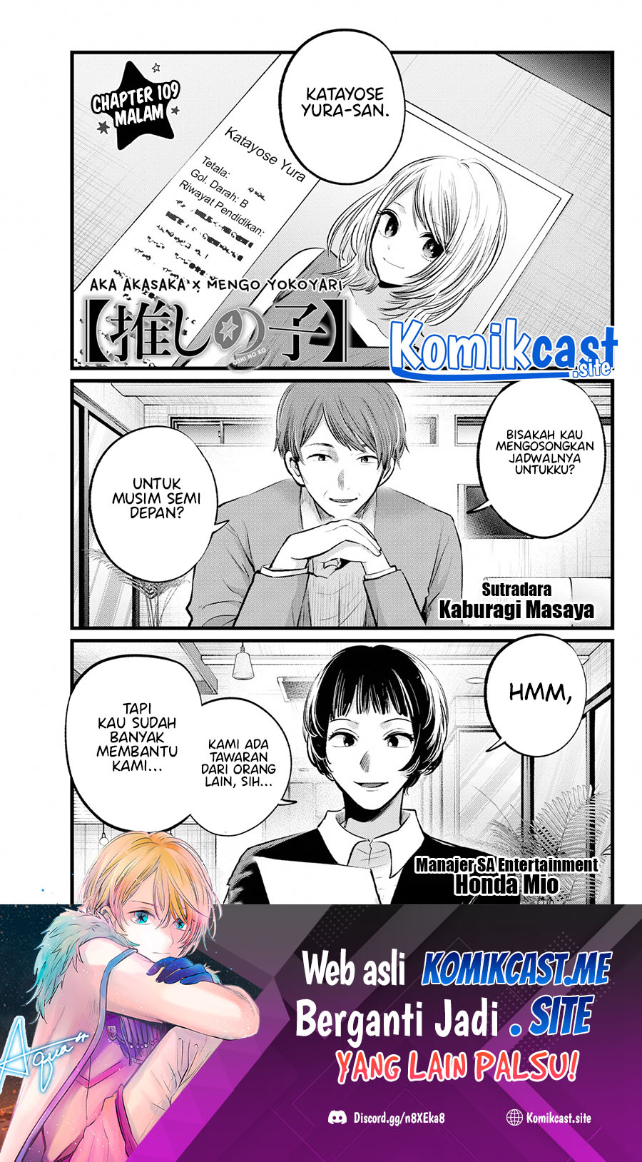 Read Oshi no Ko ID Manga Online